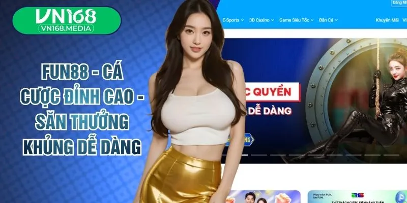 Fun88 - Cá Cược Đỉnh Cao - Săn Thưởng Khủng Dễ Dàng
