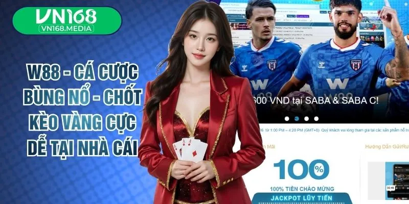 W88 - Cá Cược Bùng Nổ - Chốt Kèo Vàng Cực Dễ Tại Nhà Cái
