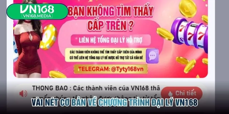 Vài nét cơ bản về chương trình đại lý VN168